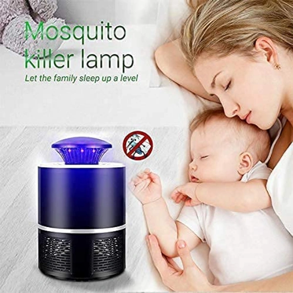 Eco Friendly Electronic LED Mosquito Killer Machine Trap Lamp, Mosquito Killer lamp for Home, USB Powered Electronic Fly Inhaler Mosquito Killer Lamp, Mosquito (Multi Color) 